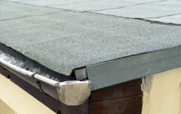 repair or replace Huntshaw flat roofing?